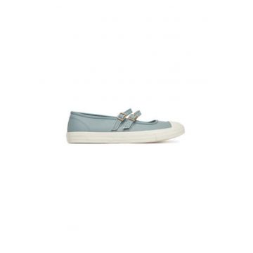 Balerini  A11492C - Piele ecologica - Albastru - Albastru