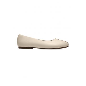 Balerini de piele Livia Lily - Maro camel