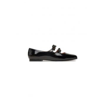 Balerini  SHIRLEY BALERINY - Piele naturala - Negru - Negru