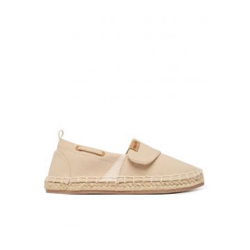 Espadrile copii -  textil - bej