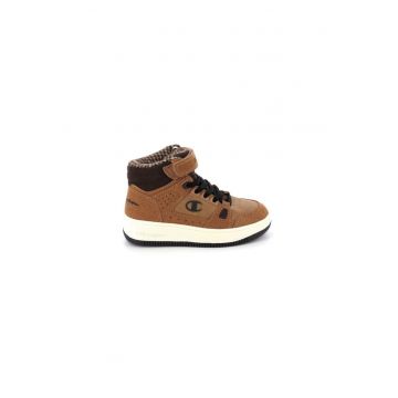 Ghete copii Rebound Winterized Mid -  Textil/Piele - Multicolor - Maro