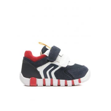 Mocasini copii  301644484 - Piele intoarsa/Textil - 18 EU - Bleumarin