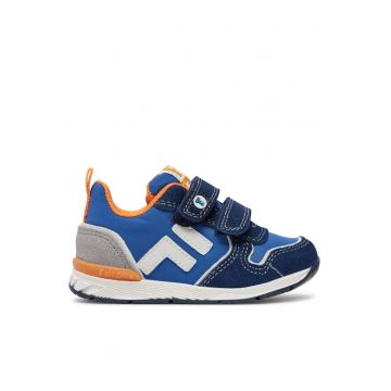 Mocasini copii  303875480 - Piele intoarsa/Textil - Albastru