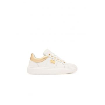 Pantofi copii -  adidasi - alb - material textil