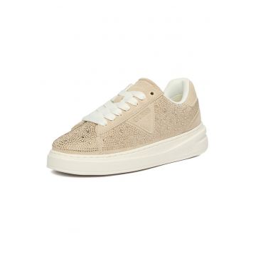 Pantofi copii -  adidasi fete - piele naturala - bej