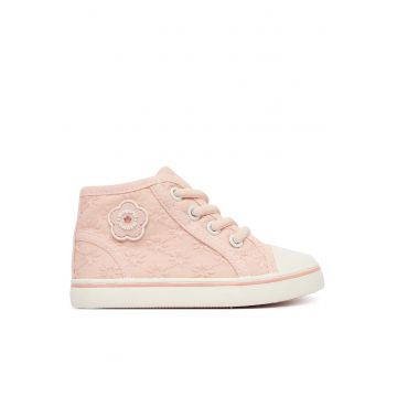 Pantofi copii -  adidasi fete - roz - textil