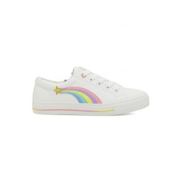 Pantofi copii -  alb - material sintetic -