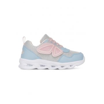 Pantofi copii -  albastri - material textil - cu velcro - pentru fete