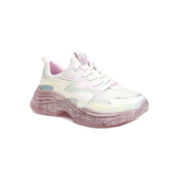 Pantofi copii fete PRISMATIC 310801L WHITE/MULTICOLOR