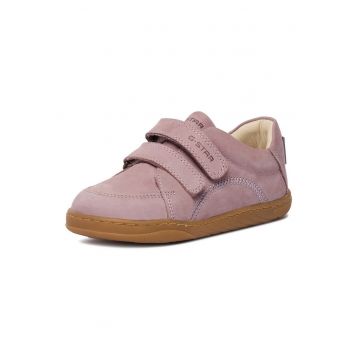 Pantofi copii - G-Star Raw - piele naturala - roz - inchidere velcro - tehnologie barefoot