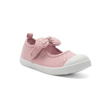 Pantofi copii -  roz - material textil - pentru fete -