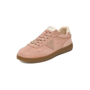 Pantofi copii -  sneakers - piele naturala - roz - pentru fete