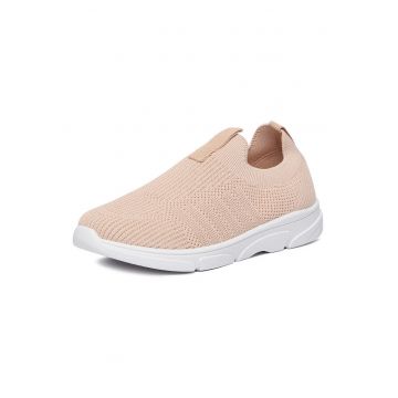 Pantofi copii -  sneakers - roz - material textil