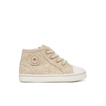 Pantofi copii -  textil - bej