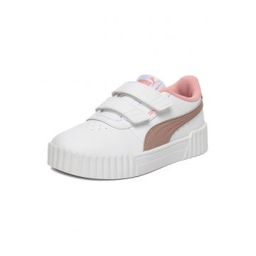 Pantofi copii -  velcro - alb - textil