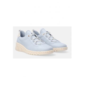 Pantofi cu talpa wedge din piele