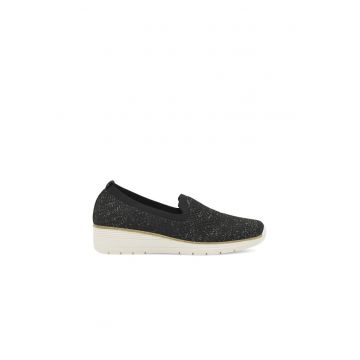 Pantofi dama  590559 Textil - Negru