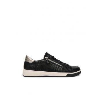 Pantofi dama  din piele naturala - Negru