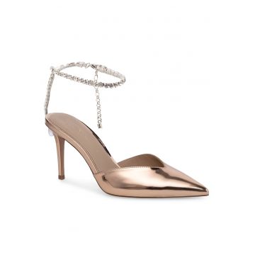 Pantofi dama -  Florencia - piele naturala - auriu -