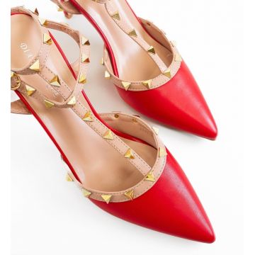 Pantofi dama Huberta Rosii