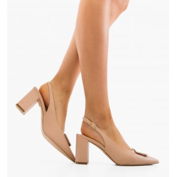 Pantofi dama Olyva Nude
