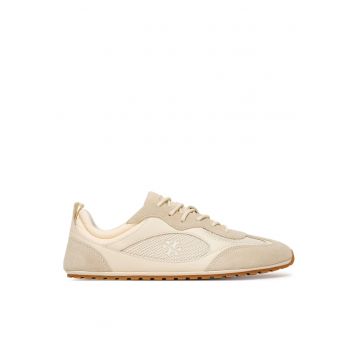 Pantofi dama -  piele naturala - bej - eleganta si confort -