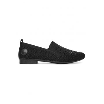 Pantofi dama -  textil - negru