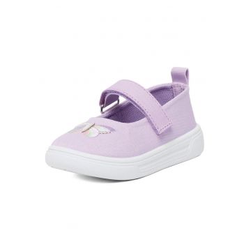Pantofi Fete -  material textil - violet