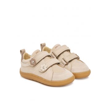 Pantofi fete -  Piele naturala - Bej