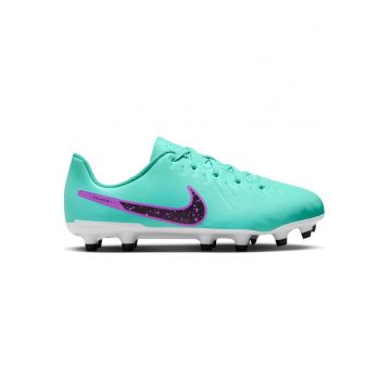 Pantofi fotbal copii  Jr. Tiempo Legend 10 Club FG/MG - culoare verde - material sintetic - piele ecologica