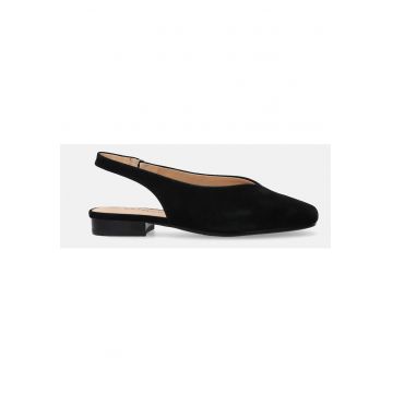 Pantofi slingback cu talpa plata