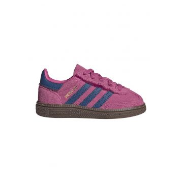 Pantofi Spezial din piele intoarsa pentru handbal - Fucsia/Bleumarin