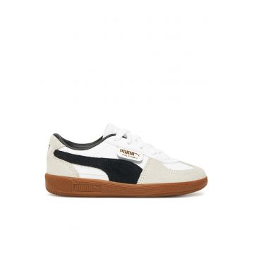 Pantofi sport copii -  Palermo Lth Ps 39727 - alb/gri - piele naturala