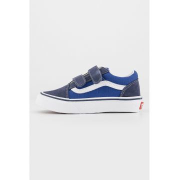 Tenisi cu garnituri de piele intoarsa Old Skool - Bleumarin