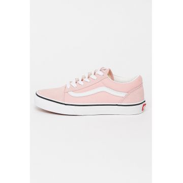 Tenisi cu garnituri din piele Old Skool - Roz