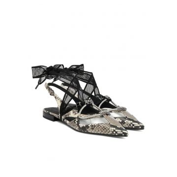 Balerini SD0547 P042 -  Piele naturala - Gri