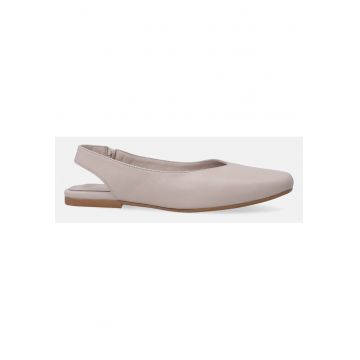 Balerini slingback uni din piele