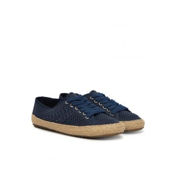 Espadrile dama -  tesatura - albastru -
