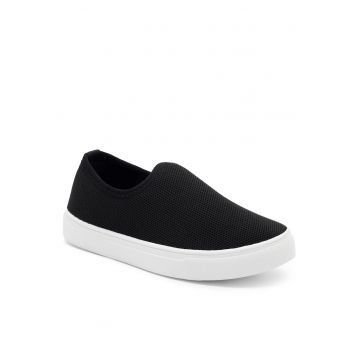 Pantofi copii -  design casual - respirabil - negru - textil -