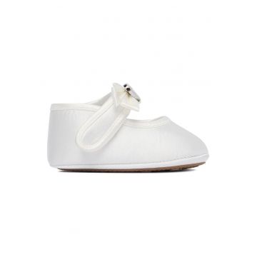 Pantofi copii -  textil - alb - inchidere velcro