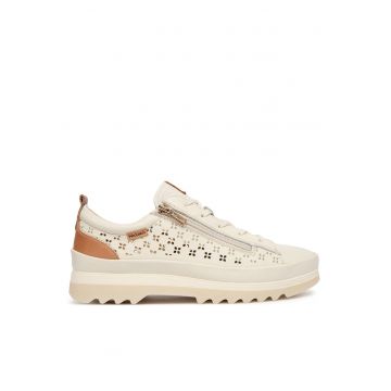 Pantofi dama -  piele naturala - alb