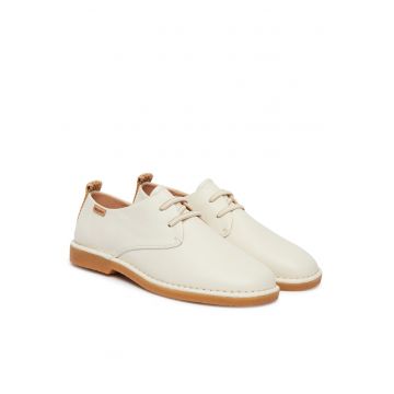 Pantofi dama -  piele naturala - alb W5W-4535