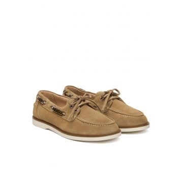 Pantofi dama -  Piele naturala - Bej