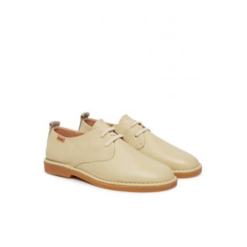 Pantofi dama -  piele naturala - bej W5W-4535