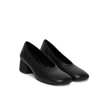 Pantofi dama -  piele naturala - clasic - negru