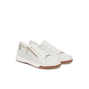 Pantofi dama -  piele naturala - gri