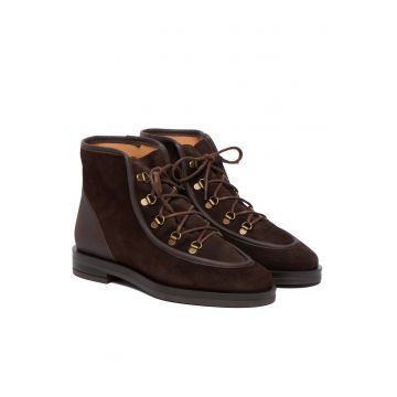 Pantofi dama -  Piele naturala - Maro -