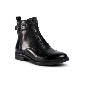 Pantofi dama -  piele naturala - negru -
