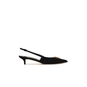 Pantofi dama -  piele naturala - negru