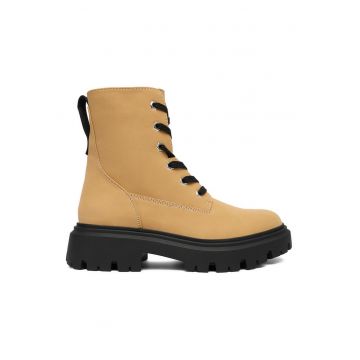 Pantofi dama -  Textil - Maro -